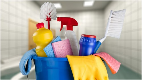 Deep home cleaning detail in London