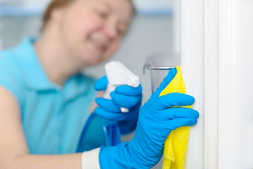 Keyboard-friendly accessible cleaning services page in London