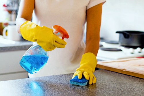 Home cleaning services London page structured for screen readers