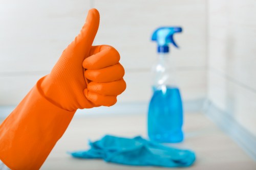 Trusted home cleaning service maintaining a London property