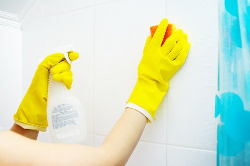 Residential deep cleaning service for a London home interior