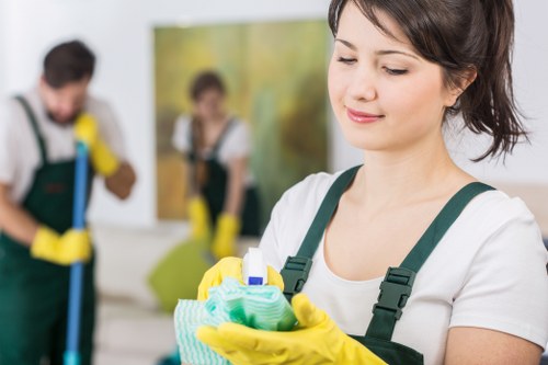 Household cleaning support for a family home in London
