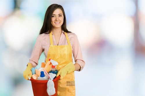 After-builders cleaning for a London property