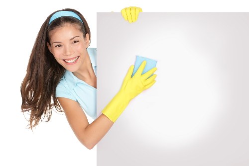 Risk assessment check in a home cleaning environment