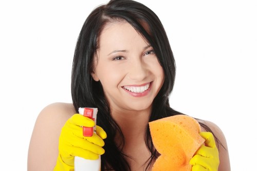 Commercial cleaning of desks and shared office areas in London