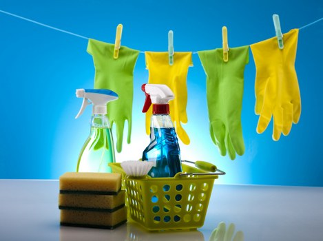 Deep cleaning support for a London property