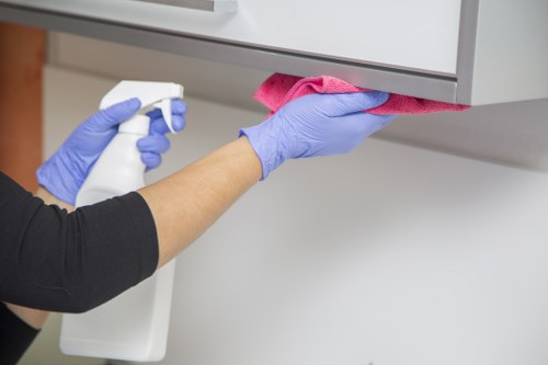 Encrypted transaction protection for cleaning services payments